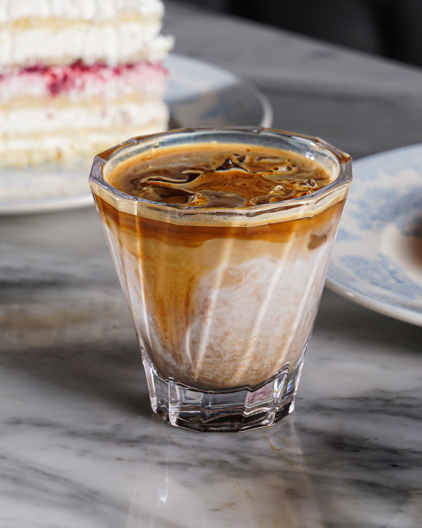 Iced Spanish latte